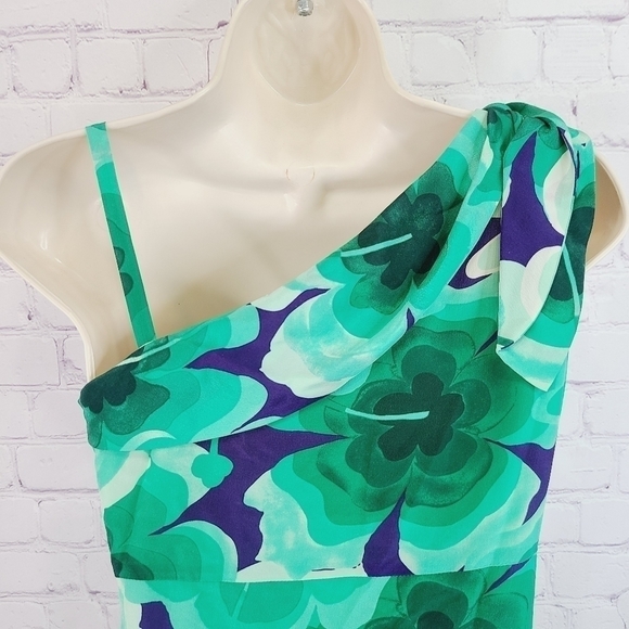 Moschino Silk Clover Dress - Picture 8 of 12